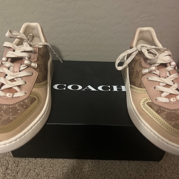 Coach citysole sig court sneakers in box size 8 - Picture 2 of 4